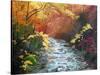 Oconoluftee River-Herb Dickinson-Stretched Canvas