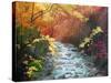 Oconoluftee River-Herb Dickinson-Stretched Canvas