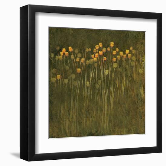 Ocre Jack Poppies-null-Framed Art Print