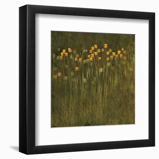 Ocre Jack Poppies-null-Framed Art Print