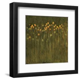 Ocre Jack Poppies-null-Framed Art Print