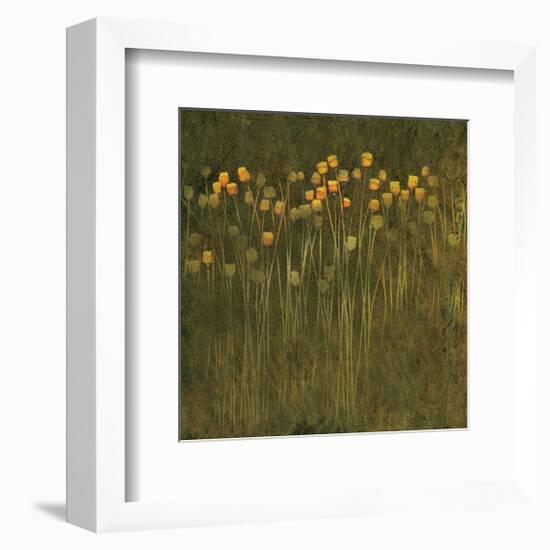 Ocre Jack Poppies-null-Framed Art Print