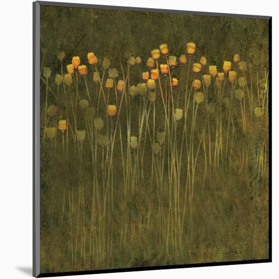 Ocre Jack Poppies-null-Mounted Art Print