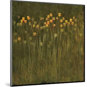 Ocre Jack Poppies-null-Mounted Art Print
