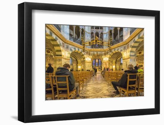 Octagonal Interior-G&M-Framed Photographic Print