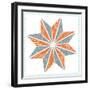 Octagram Star-Jeffrey Cadwallader-Framed Art Print