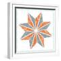 Octagram Star-Jeffrey Cadwallader-Framed Art Print