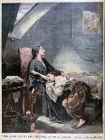 The Poverty-Stricken Family, or the Suicide, 1849-Octave Tassaert-Framed Premium Giclee Print