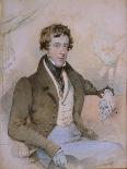 Portrait of William Spencer, 6th Duke of Devonshire, 1828-Octavius Oakley-Mounted Giclee Print