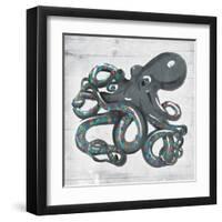 Octo Rings-OnRei-Framed Art Print