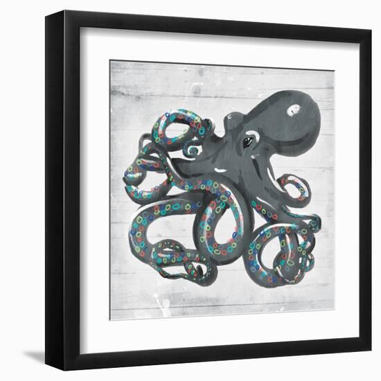 Octo Rings-OnRei-Framed Art Print