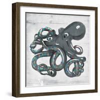 Octo Rings-OnRei-Framed Art Print