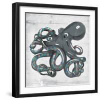 Octo Rings-OnRei-Framed Art Print