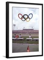 October 12 1968: 19th Olympic Games Opening Ceremony, Mexico-Art Rickerby-Framed Photographic Print