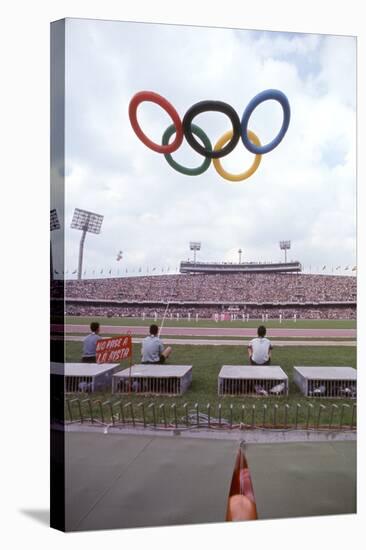 October 12 1968: 19th Olympic Games Opening Ceremony, Mexico-Art Rickerby-Stretched Canvas
