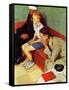 October 16,1937-Norman Rockwell-Framed Stretched Canvas