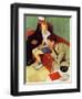 October 16,1937-Norman Rockwell-Framed Premium Giclee Print