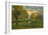 October, 1882-86, by George Inness, 1825-1894, American landscape painting,-George Inness-Framed Premium Giclee Print