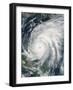 October 21, 2005, Hurricane Wilma Over Mexico-Stocktrek Images-Framed Photographic Print