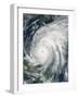 October 21, 2005, Hurricane Wilma Over Mexico-Stocktrek Images-Framed Photographic Print