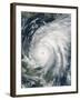 October 21, 2005, Hurricane Wilma Over Mexico-Stocktrek Images-Framed Photographic Print