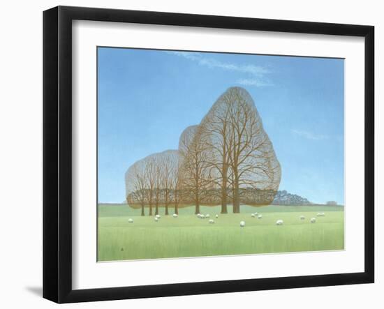 October Afternoon, 2008-Ann Brain-Framed Giclee Print