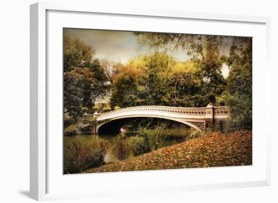 October at Bow Bridge-Jessica Jenney-Framed Giclee Print