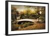 October at Bow Bridge-Jessica Jenney-Framed Giclee Print