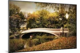 October at Bow Bridge-Jessica Jenney-Mounted Giclee Print