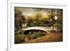 October at Bow Bridge-Jessica Jenney-Framed Giclee Print