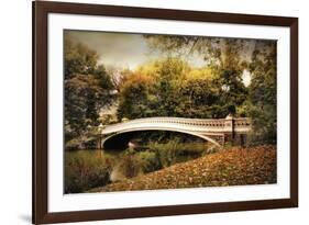 October at Bow Bridge-Jessica Jenney-Framed Giclee Print
