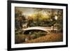 October at Bow Bridge-Jessica Jenney-Framed Giclee Print