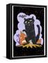 October Cat-null-Framed Stretched Canvas