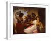 October Celebration in Rome, 1851-Pimen Nikitich Orlov-Framed Giclee Print