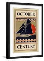 October Century-H.m. Lawrence-Framed Giclee Print