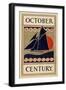 October Century-H.m. Lawrence-Framed Giclee Print