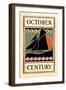 October Century-H.m. Lawrence-Framed Art Print