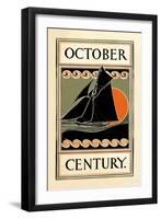 October Century-H.m. Lawrence-Framed Art Print