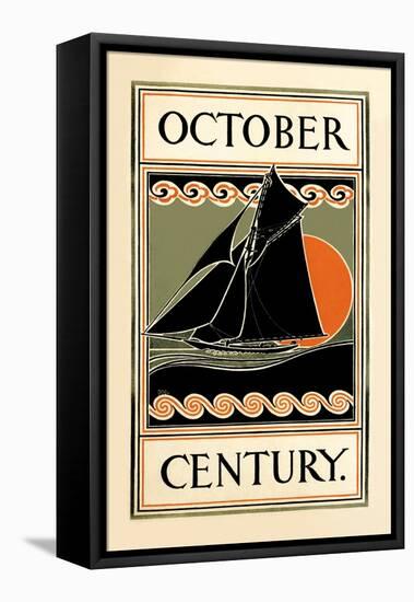 October Century-H.m. Lawrence-Framed Stretched Canvas