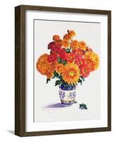 October Chrysanthemums-Christopher Ryland-Framed Giclee Print