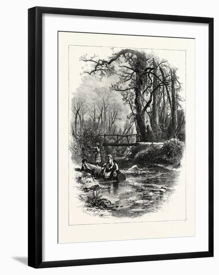 October Days-John Douglas Woodward-Framed Premium Giclee Print