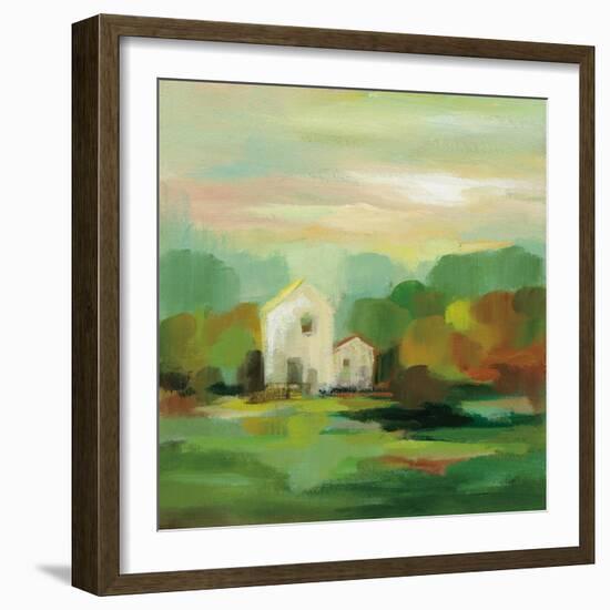 October Farm I v2-Silvia Vassileva-Framed Art Print