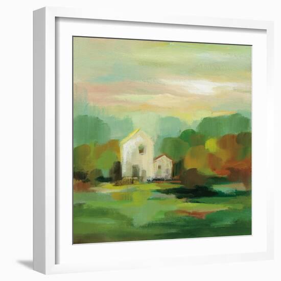 October Farm I v2-Silvia Vassileva-Framed Art Print