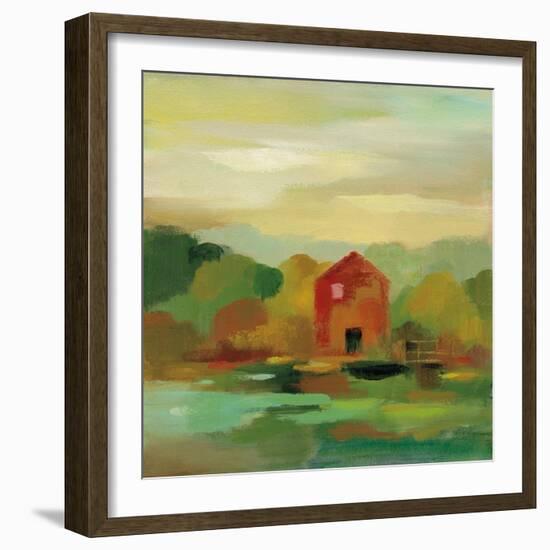 October Farm II v2-Silvia Vassileva-Framed Art Print