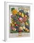 October, from 'Twelve Months of Fruits', by Robert Furber-Pieter Casteels-Framed Giclee Print