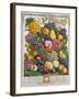 October, from 'Twelve Months of Fruits', by Robert Furber-Pieter Casteels-Framed Giclee Print