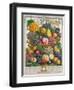 October, from 'Twelve Months of Fruits', by Robert Furber-Pieter Casteels-Framed Giclee Print