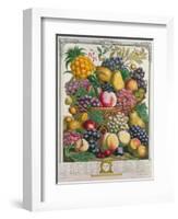 October, from 'Twelve Months of Fruits', by Robert Furber-Pieter Casteels-Framed Giclee Print