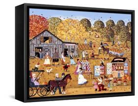 October Gave a Party-Sheila Lee-Framed Stretched Canvas