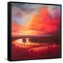 October Glow, 2017,-Lee Campbell-Framed Stretched Canvas